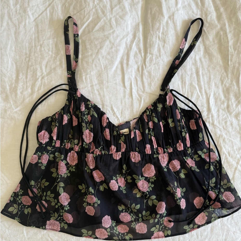 For Love And Lemons Biscotti Floral Tank